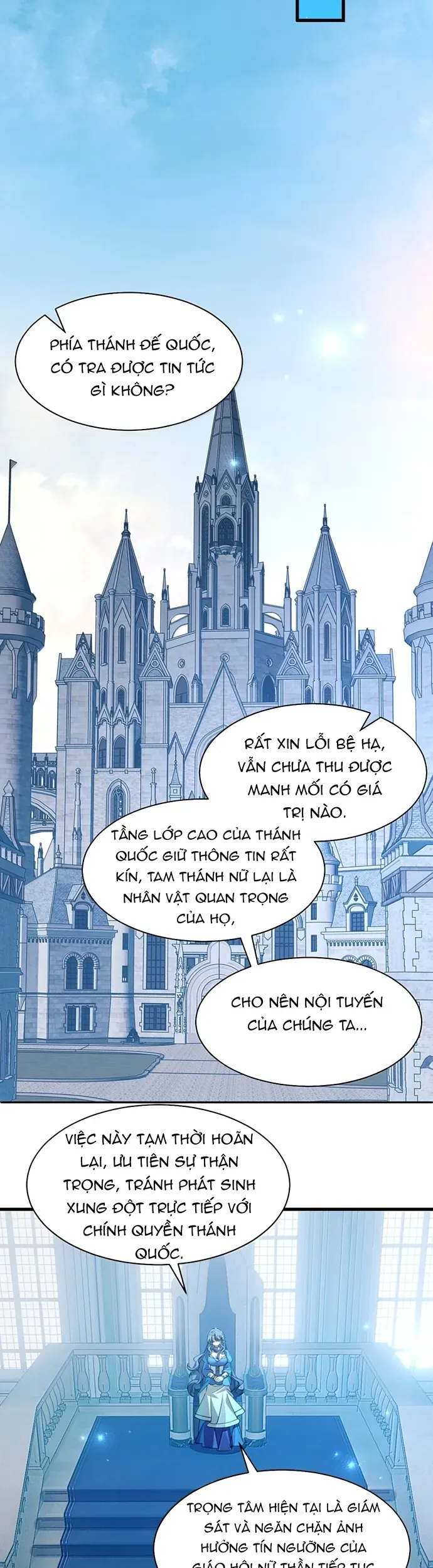 Xuyên Không Mãn Cấp Như Tôi Tại Sao Lại Là Quý Cô Mục Sư Chứ Chap 71 - Next Chap 72