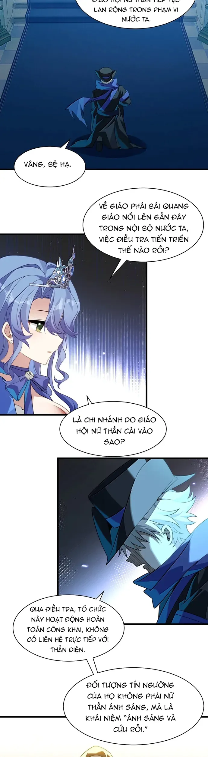 Xuyên Không Mãn Cấp Như Tôi Tại Sao Lại Là Quý Cô Mục Sư Chứ Chap 71 - Next Chap 72