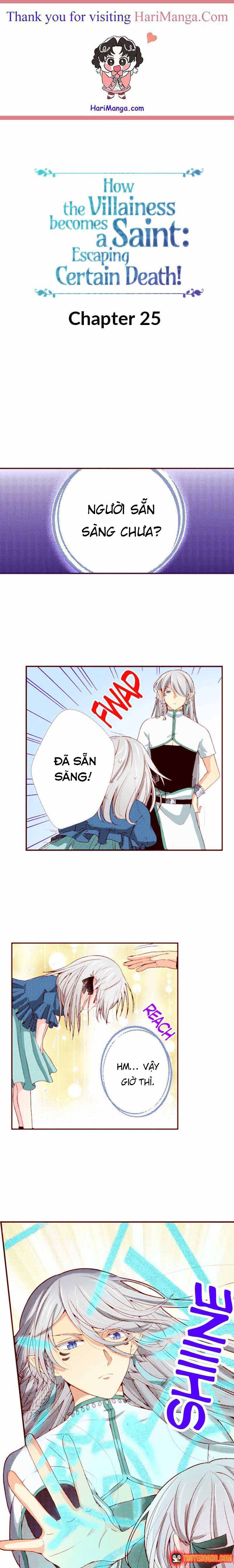 Tuy Là Ác Nữ Nhưng Tôi Quyết Thành Thánh Nữ Để Né Cờ Chết Chap 25 - Next Chap 26