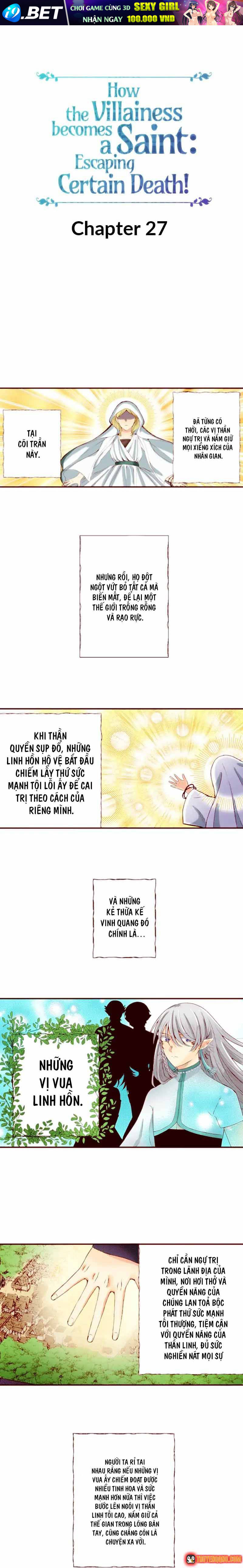 Tuy Là Ác Nữ Nhưng Tôi Quyết Thành Thánh Nữ Để Né Cờ Chết Chap 27 - Next Chap 28