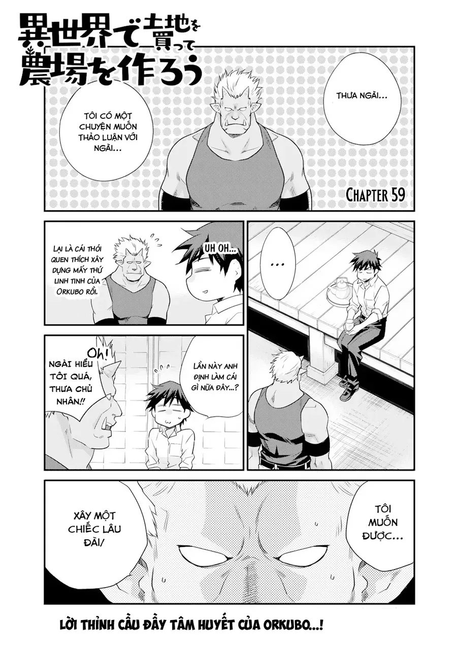Isekai De Tochi O Katte Noujou O Tsukurou Chap 59 - Next Chap 58