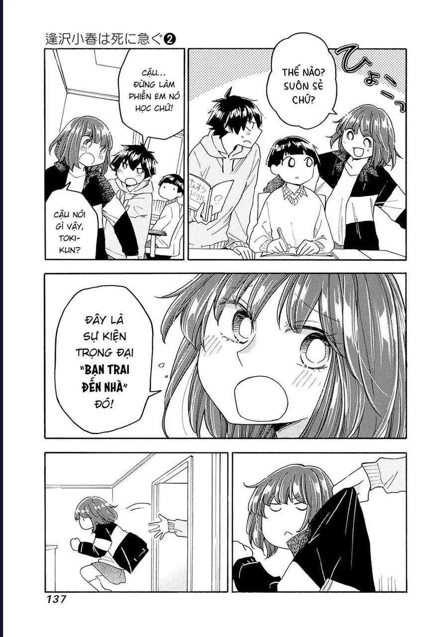 Aizawa Koharu Wa Shi Ni Isogu Chap 10 - Next Chap 11