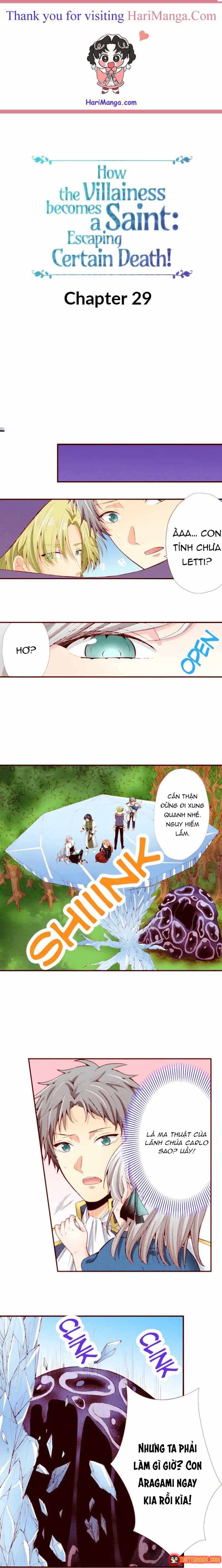 Tuy Là Ác Nữ Nhưng Tôi Quyết Thành Thánh Nữ Để Né Cờ Chết Chap 29 - Next Chap 30