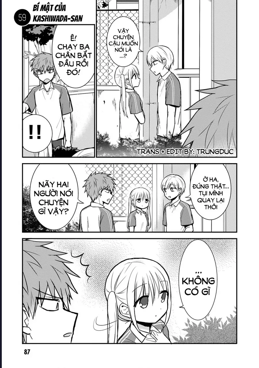 Kao Ni Denai Kashiwada-San To Kao Ni Deru Oota-Kun Chap 59 - Next Chap 60