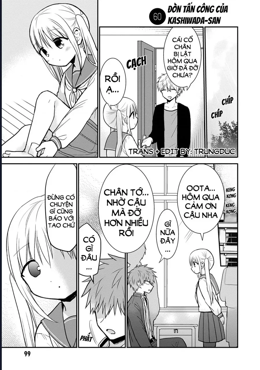 Kao Ni Denai Kashiwada-San To Kao Ni Deru Oota-Kun Chap 60 - Next Chap 61