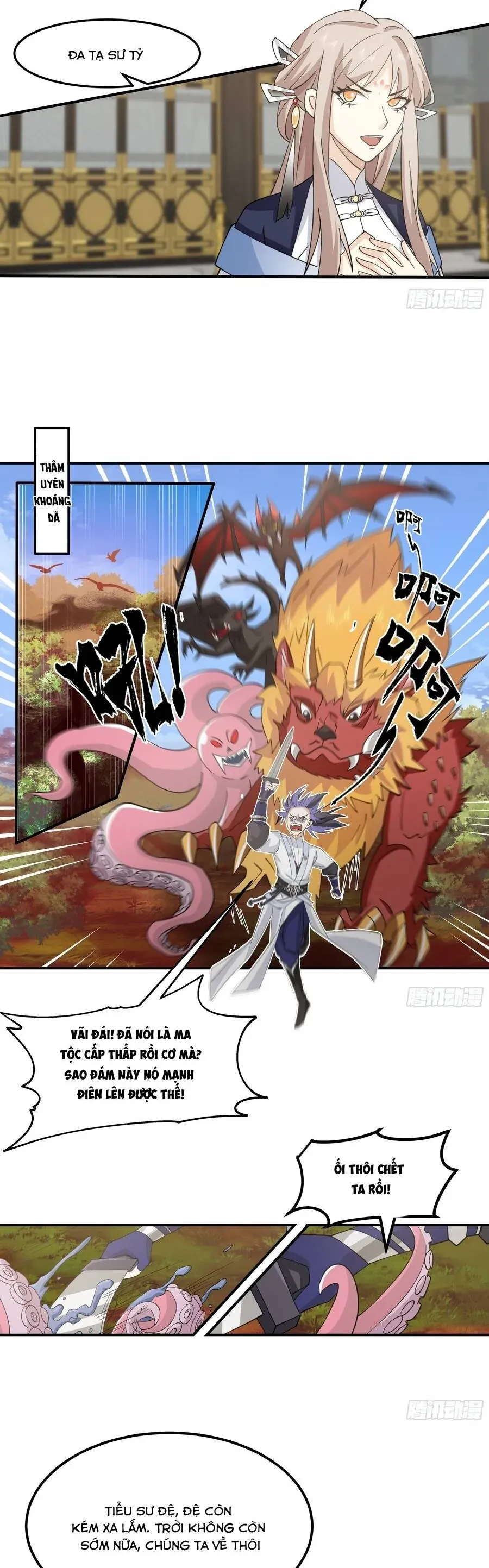 Sư Tỷ, Ta Không Muốn Cố Gắng! Chap 36 - Next Chap 37