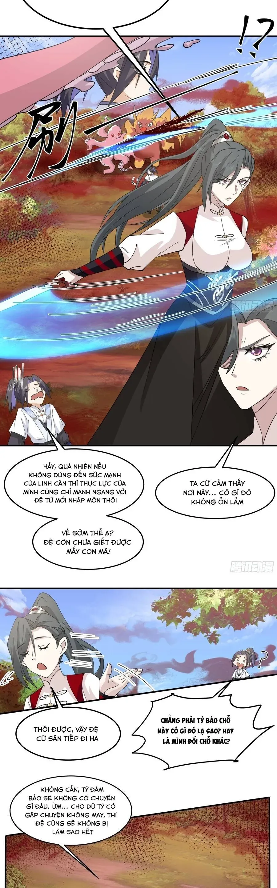 Sư Tỷ, Ta Không Muốn Cố Gắng! Chap 36 - Next Chap 37