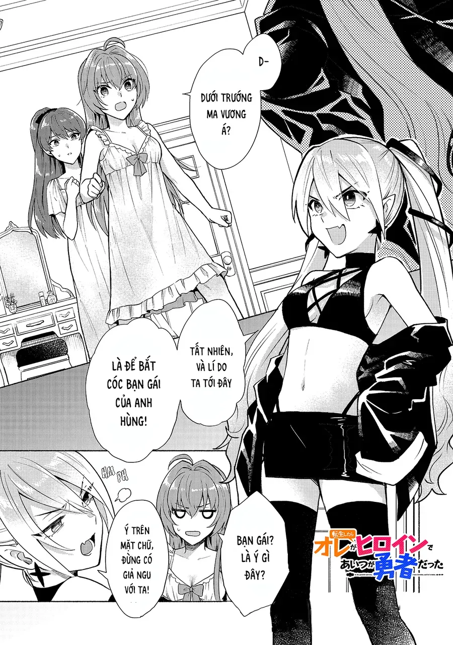 Tensei Shitara Ore Ga Heroine De Aitsu Ga Yuusha Datta Chap 11 - Next Chap 12