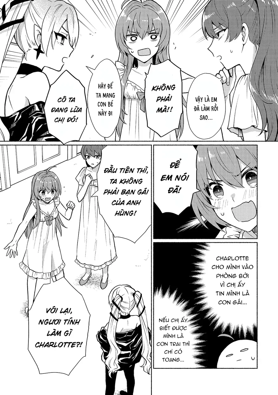 Tensei Shitara Ore Ga Heroine De Aitsu Ga Yuusha Datta Chap 11 - Next Chap 12