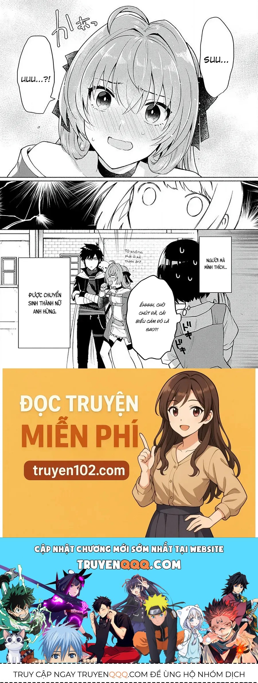 Tensei Shitara Ore Ga Heroine De Aitsu Ga Yuusha Datta Chap 18.5 - Next Chap 19.5