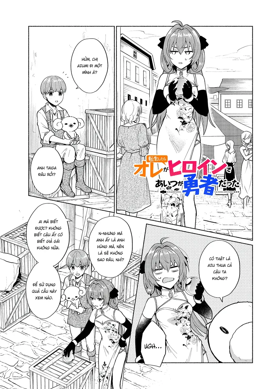 Tensei Shitara Ore Ga Heroine De Aitsu Ga Yuusha Datta Chap 20 - Next Chap 21