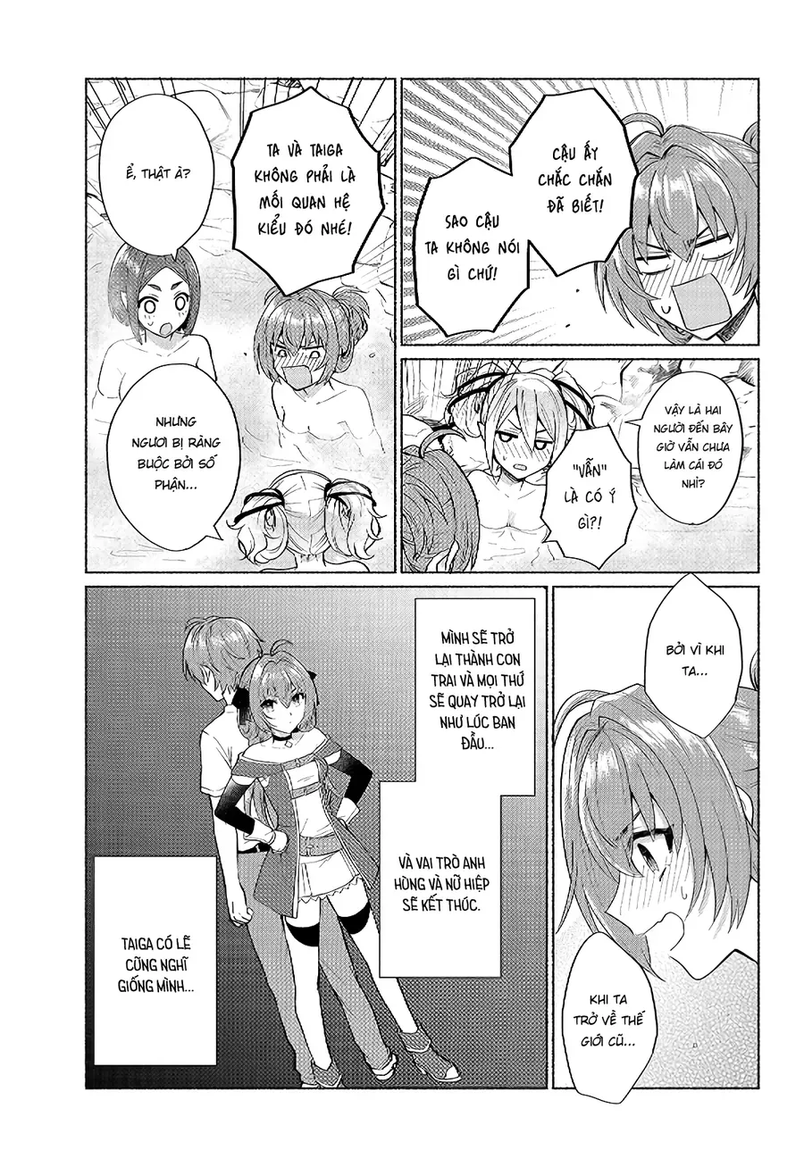 Tensei Shitara Ore Ga Heroine De Aitsu Ga Yuusha Datta Chap 21 - Next Chap 22