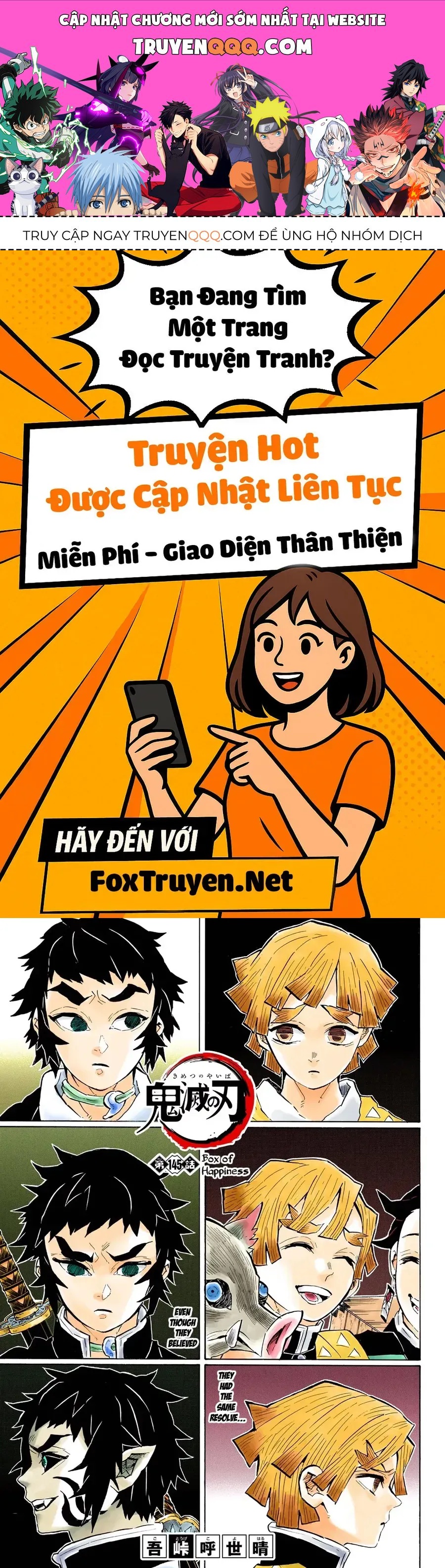 Thanh Gươm Diệt Quỷ (Truyện Màu) Chap 145 - Next Chap 146