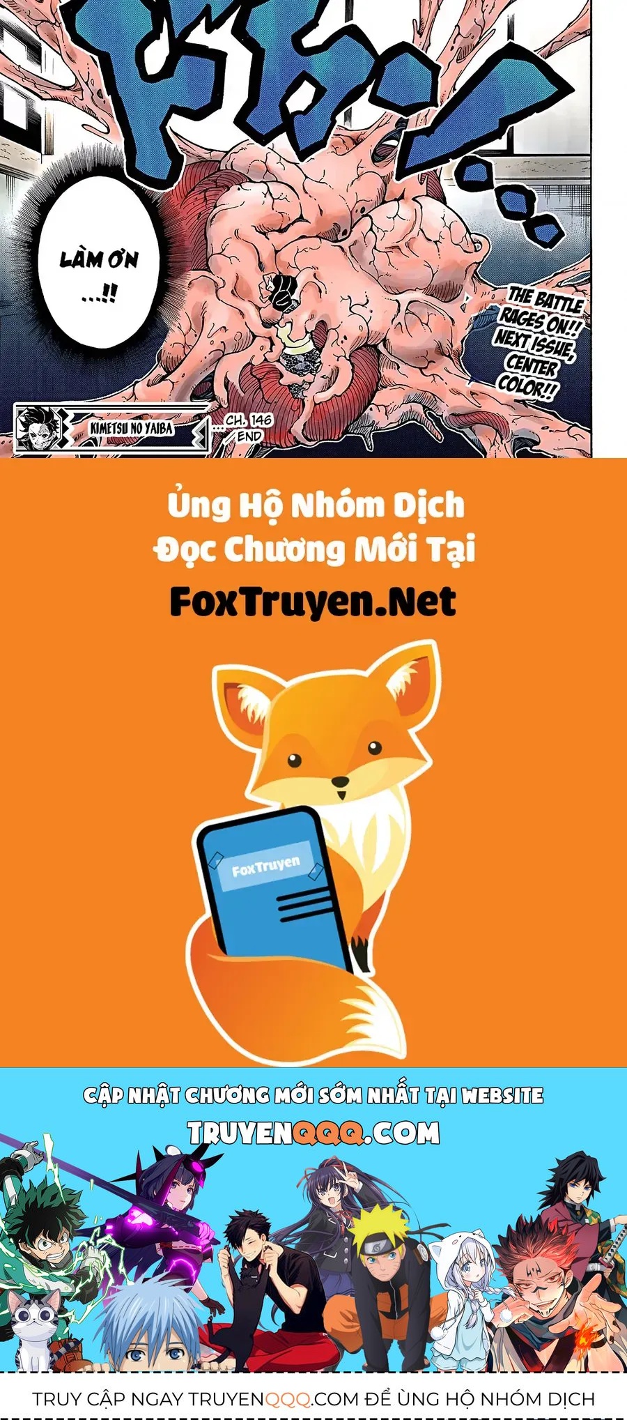 Thanh Gươm Diệt Quỷ (Truyện Màu) Chap 146 - Next Chap 147