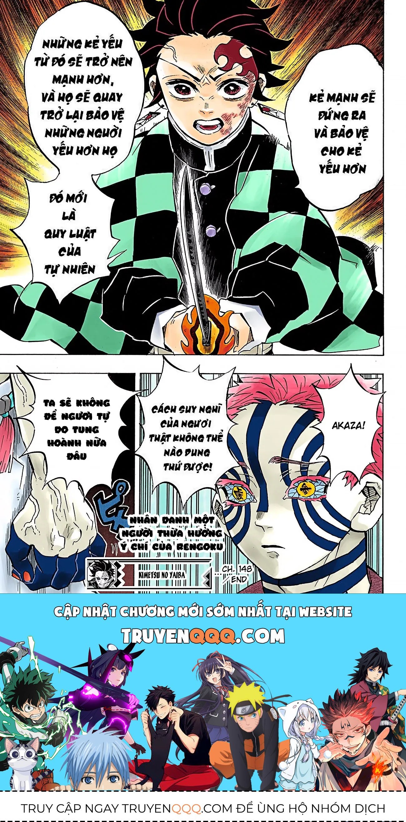 Thanh Gươm Diệt Quỷ (Truyện Màu) Chap 148 - Next Chap 149