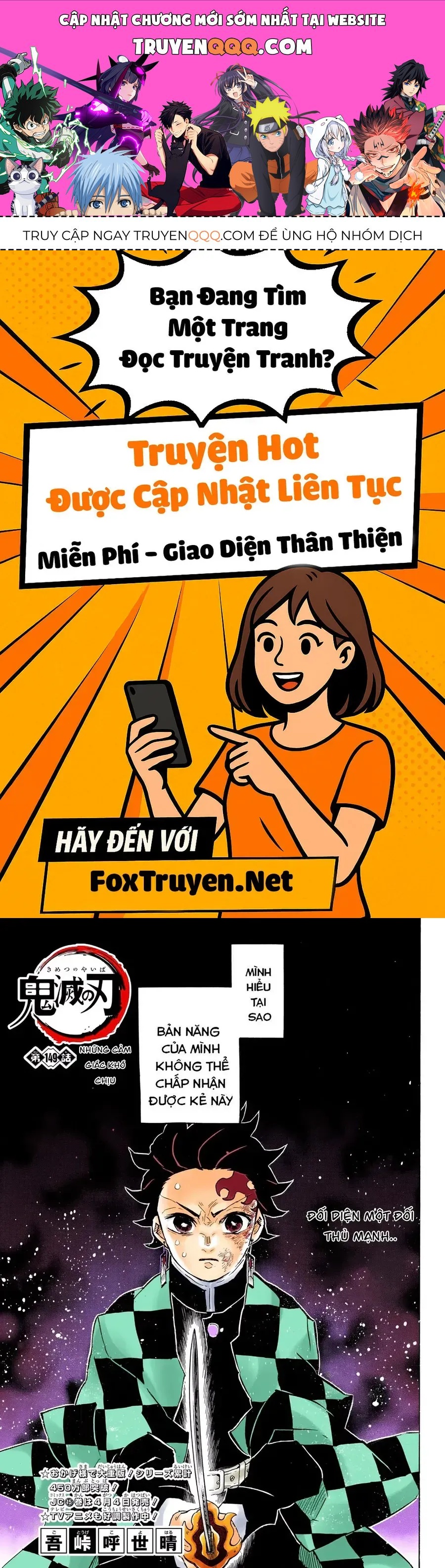 Thanh Gươm Diệt Quỷ (Truyện Màu) Chap 149 - Next Chap 150