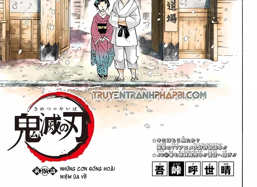 Thanh Gươm Diệt Quỷ (Truyện Màu) Chap 154 - Next Chap 155
