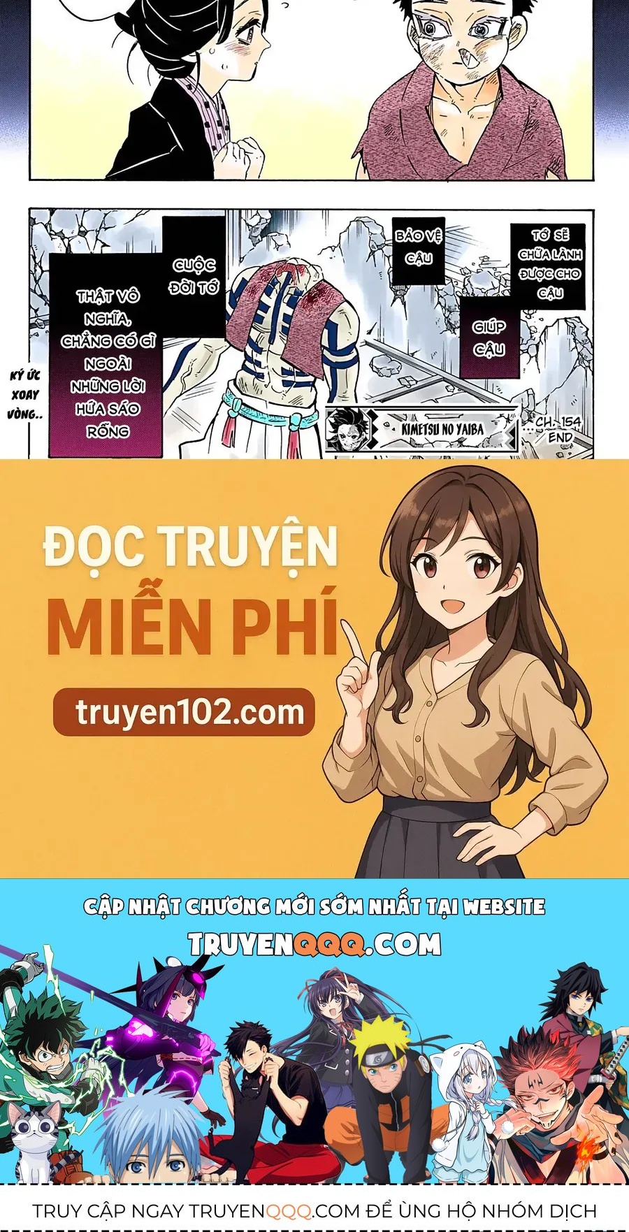 Thanh Gươm Diệt Quỷ (Truyện Màu) Chap 154 - Next Chap 155