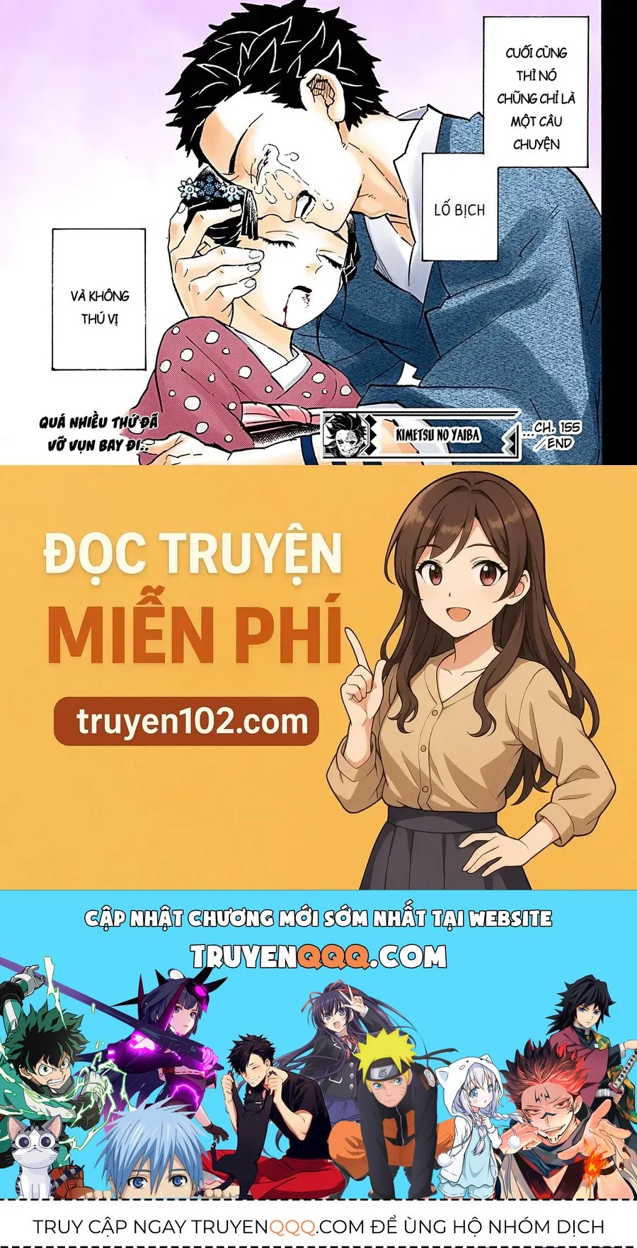 Thanh Gươm Diệt Quỷ (Truyện Màu) Chap 155 - Next Chap 156