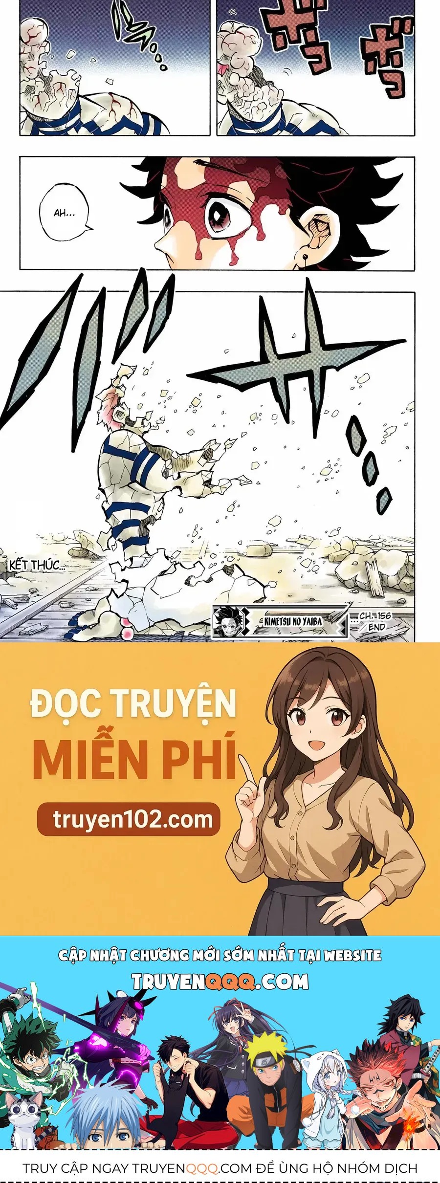 Thanh Gươm Diệt Quỷ (Truyện Màu) Chap 156 - Next Chap 157