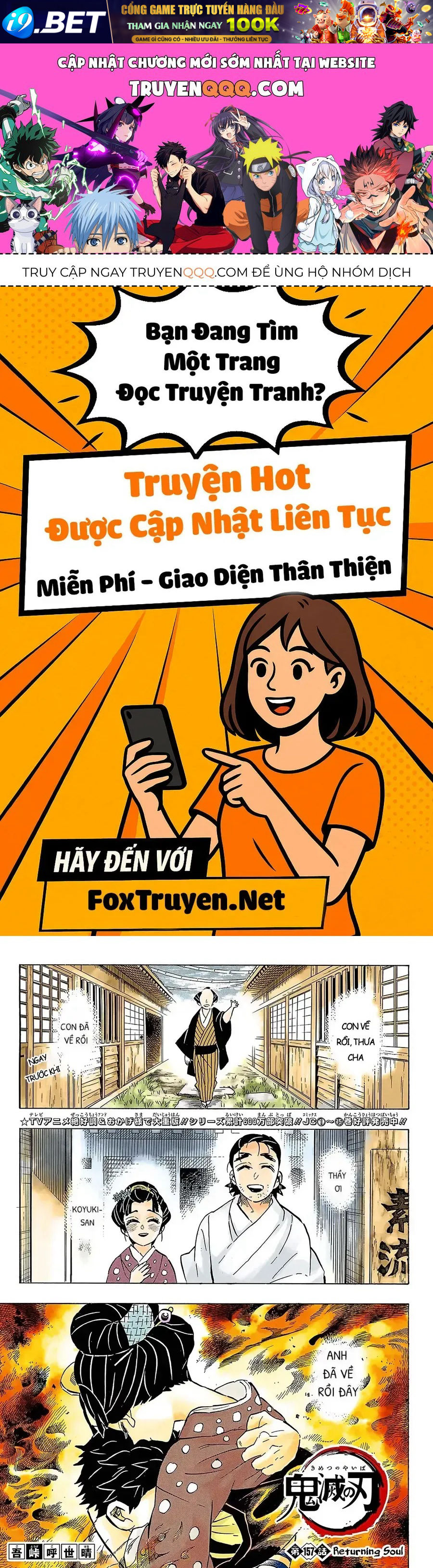 Thanh Gươm Diệt Quỷ (Truyện Màu) Chap 157 - Next Chap 158