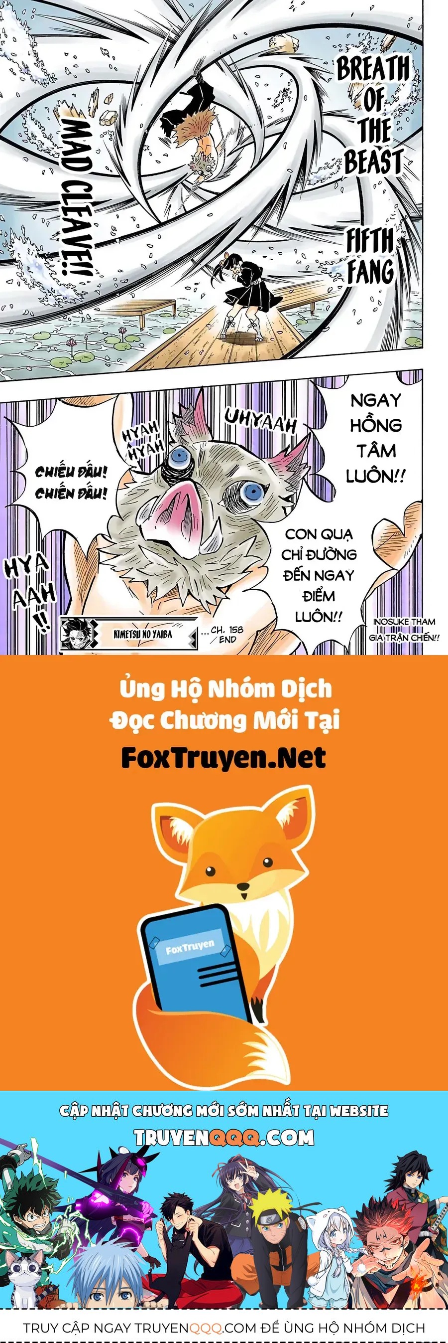 Thanh Gươm Diệt Quỷ (Truyện Màu) Chap 158 - Next Chap 159