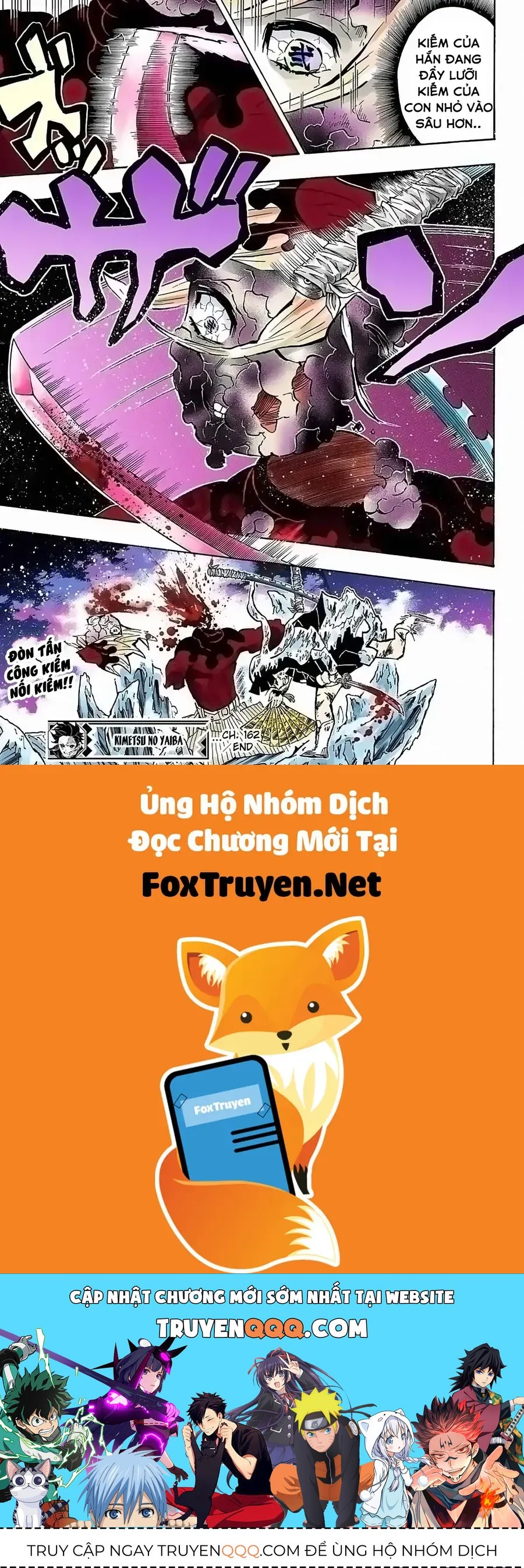 Thanh Gươm Diệt Quỷ (Truyện Màu) Chap 162 - Next Chap 163