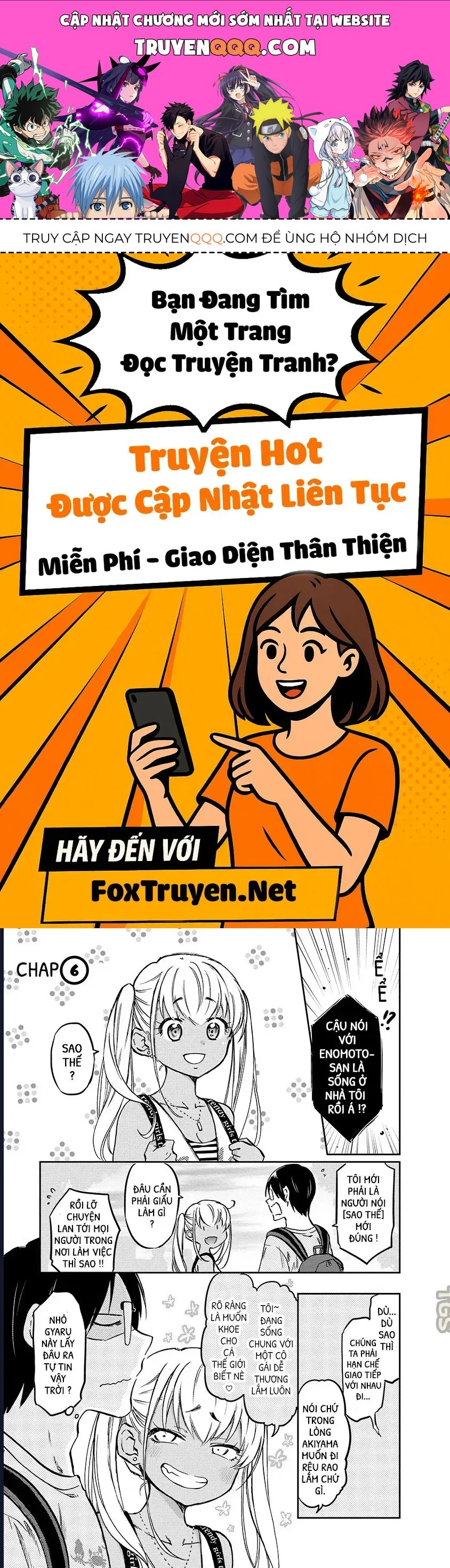 Gyaru Không Mời Mà Đến Nakamura Chap 6 - Next Chap 7