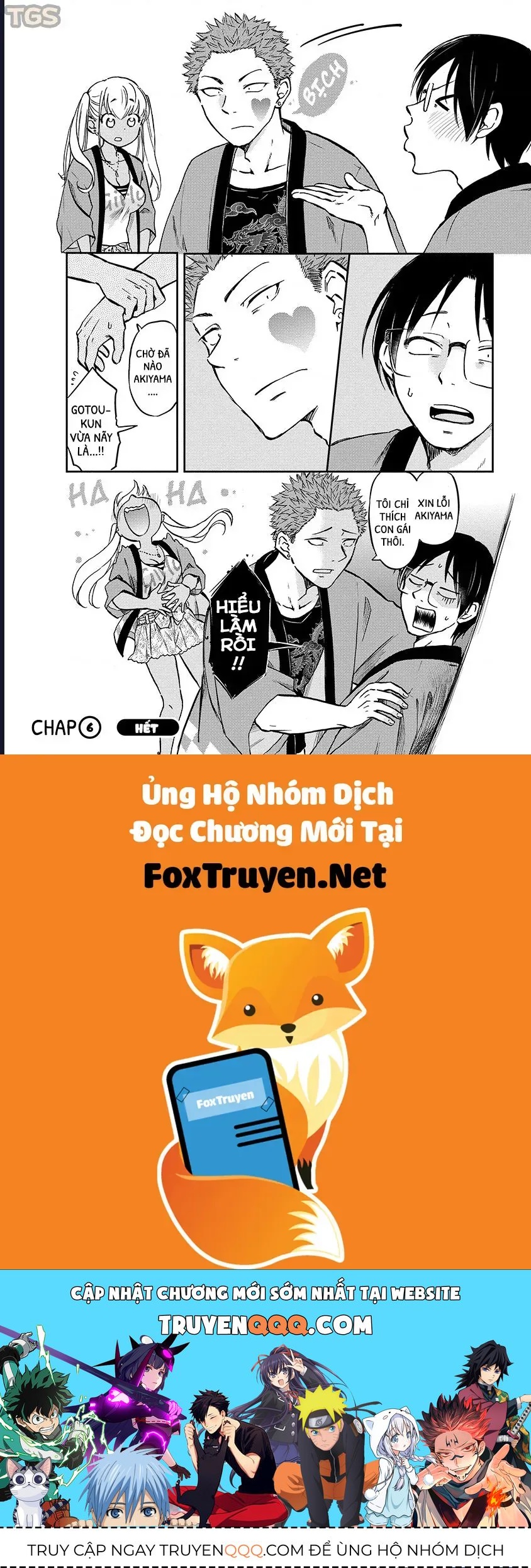 Gyaru Không Mời Mà Đến Nakamura Chap 6 - Next Chap 7