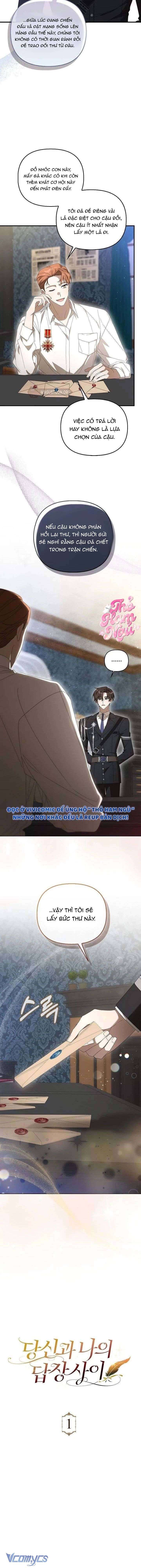 Giữa Bức Thư Và Lời Hồi Âm Chap 1 - Next Chap 2