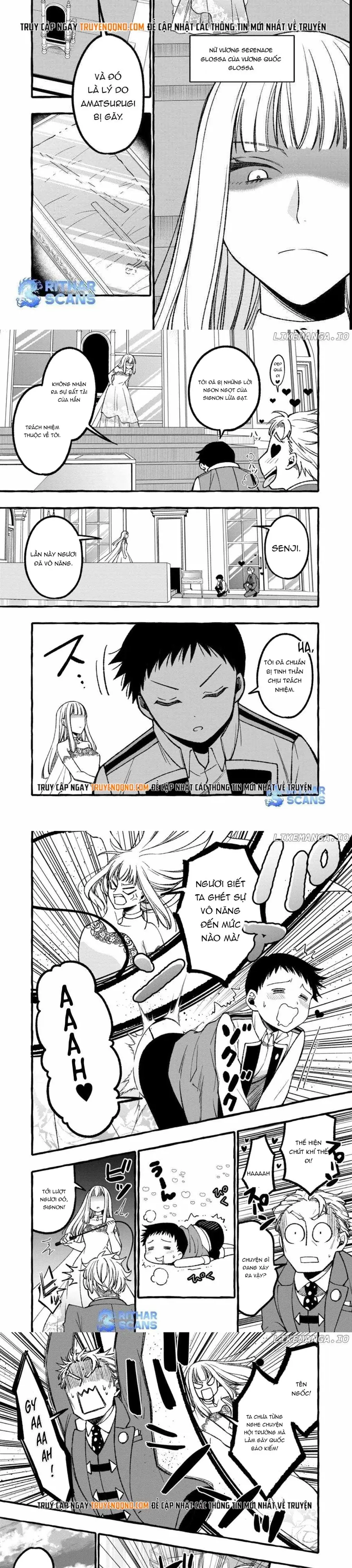 Tsuiho Sareta Ossan Tanya Shi, Naze Ka Densetsu No Daimeiko Ni Naru Chương 6 - Trang 4