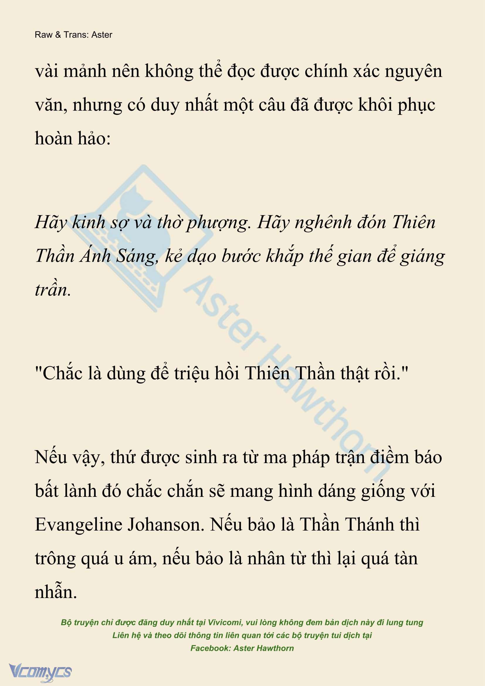 [Novel] Xuyên Vào Tiểu Thuyết, Tôi Thành Truyền Thuyết Rùng Rợn Chap 12 - Next Chap 13