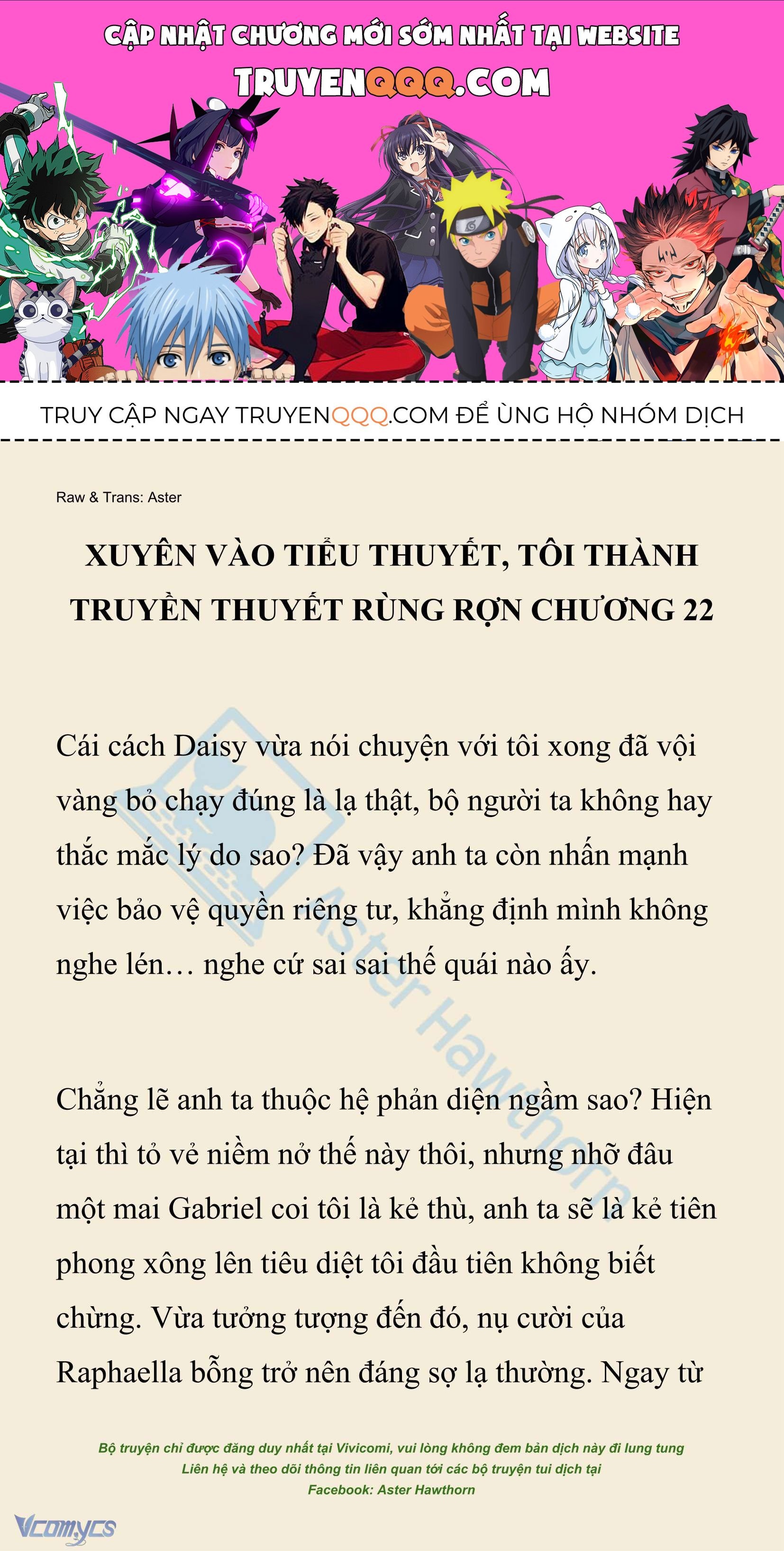 [Novel] Xuyên Vào Tiểu Thuyết, Tôi Thành Truyền Thuyết Rùng Rợn Chap 22 - Next Chap 23