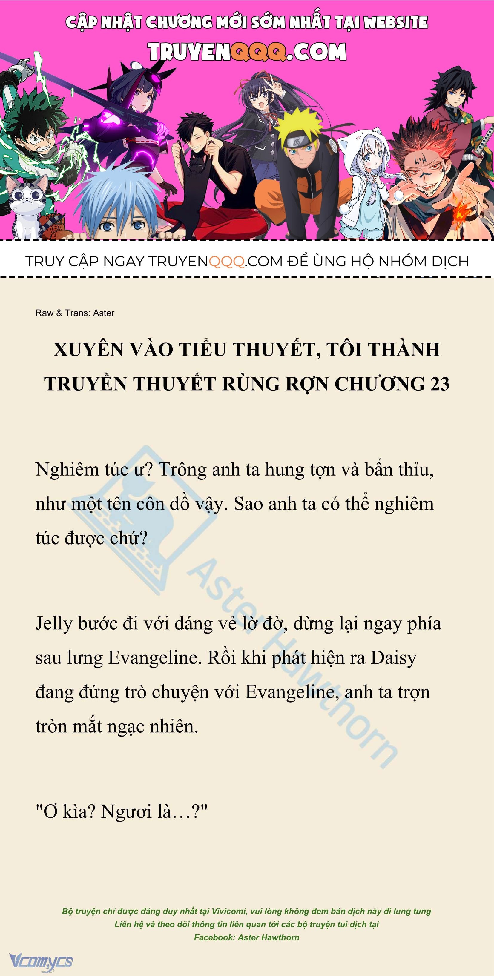 [Novel] Xuyên Vào Tiểu Thuyết, Tôi Thành Truyền Thuyết Rùng Rợn Chap 23 - Next Chap 24