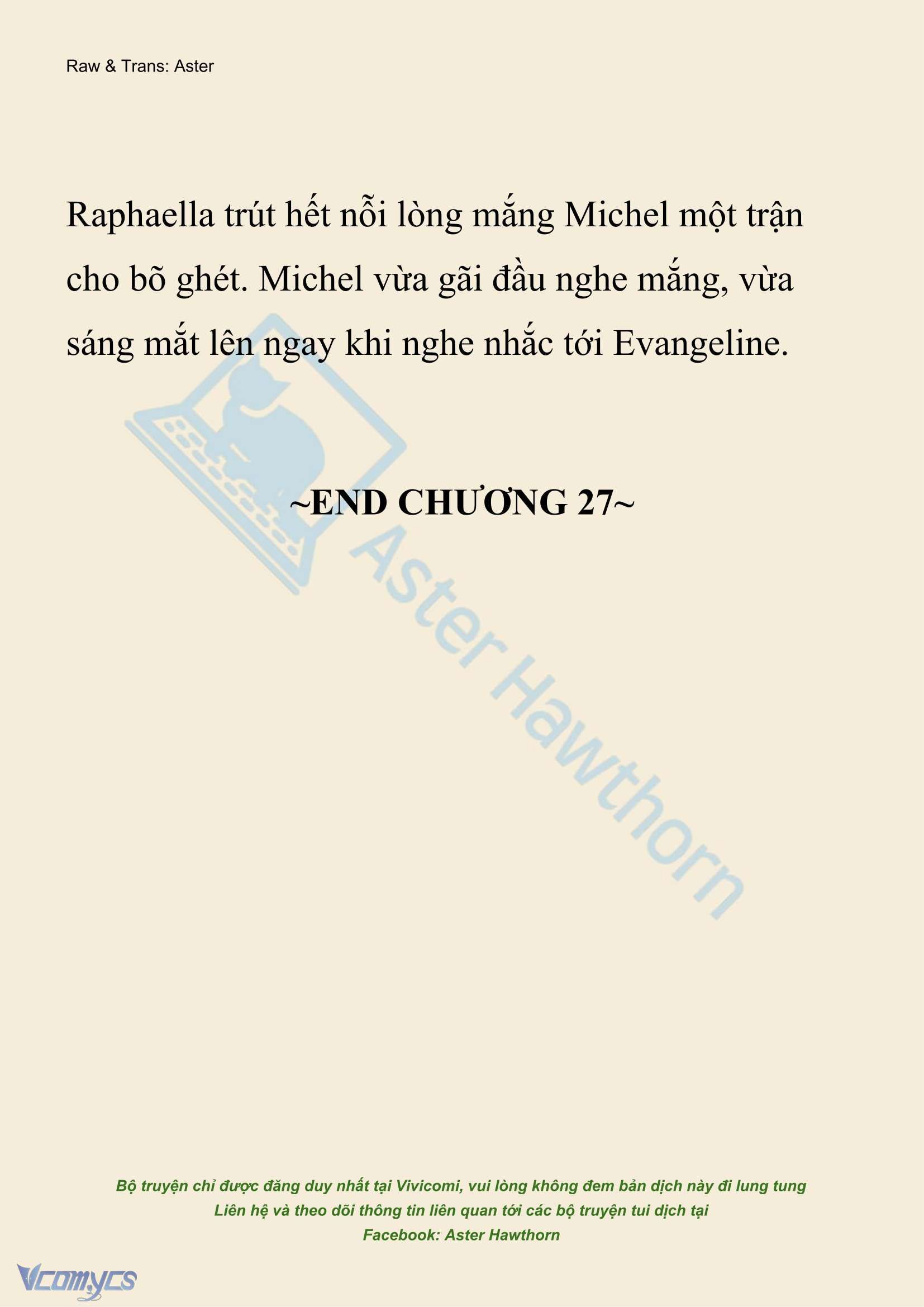 [Novel] Xuyên Vào Tiểu Thuyết, Tôi Thành Truyền Thuyết Rùng Rợn Chap 27 - Next Chap 28