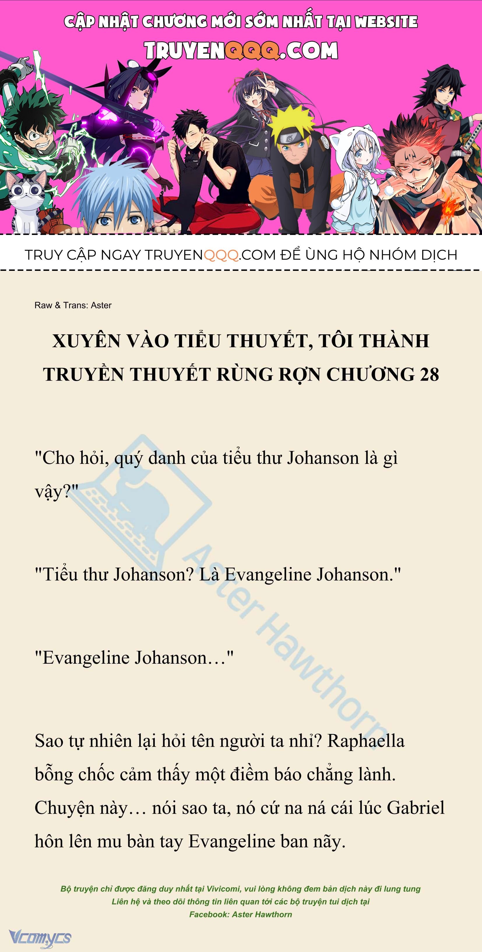 [Novel] Xuyên Vào Tiểu Thuyết, Tôi Thành Truyền Thuyết Rùng Rợn Chap 28 - Next Chap 29
