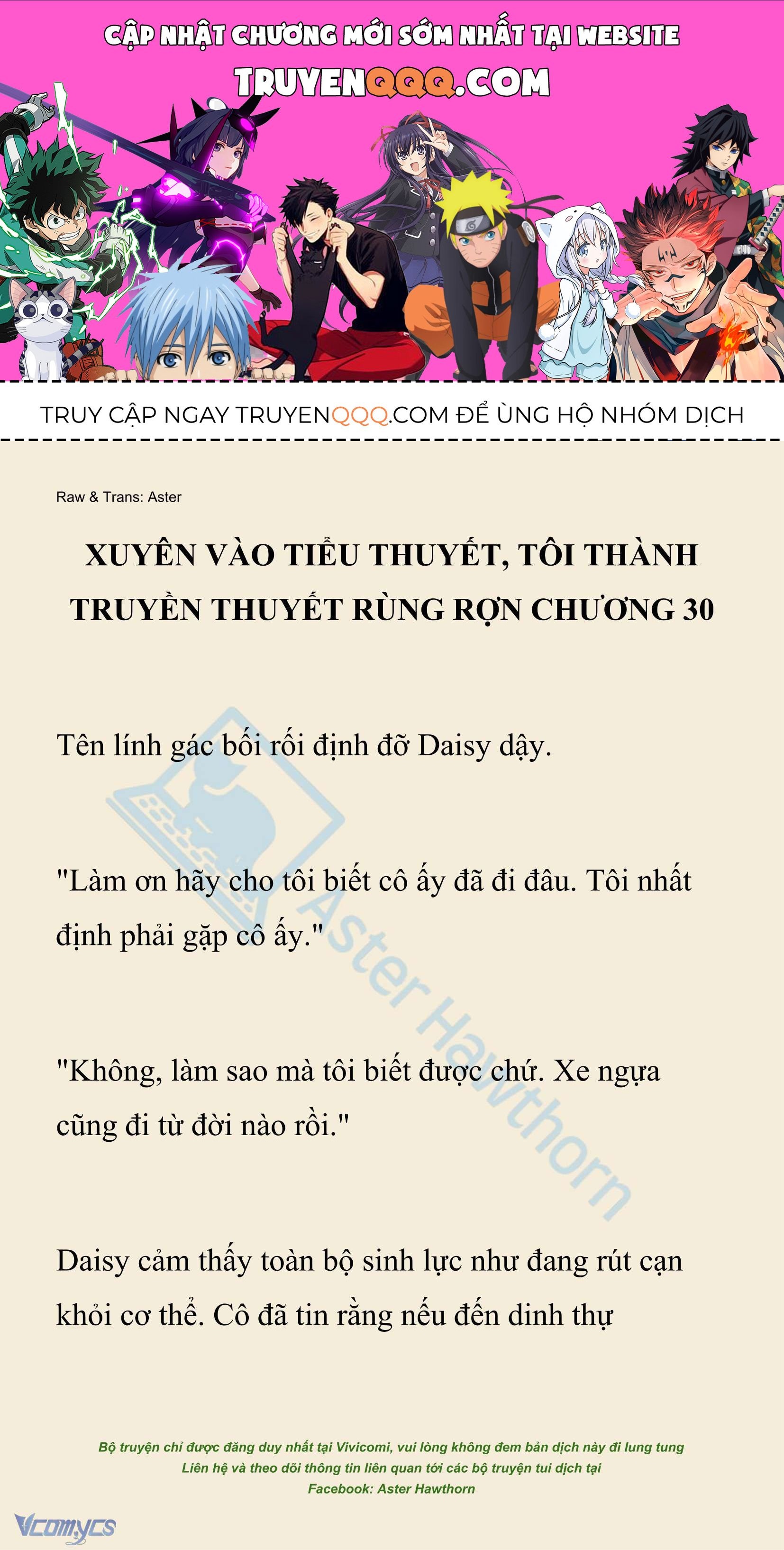 [Novel] Xuyên Vào Tiểu Thuyết, Tôi Thành Truyền Thuyết Rùng Rợn Chap 30 - Next Chap 31