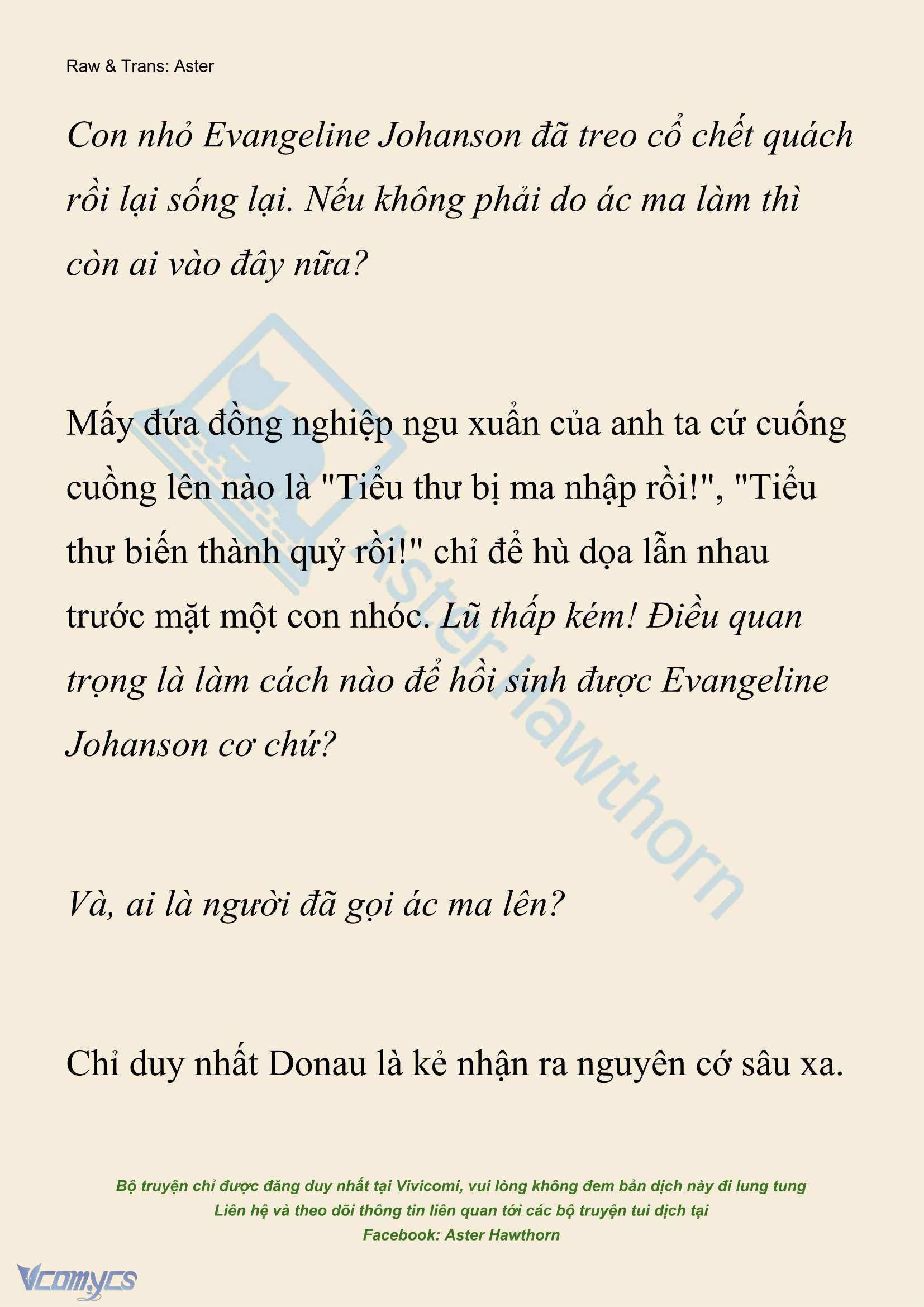 [Novel] Xuyên Vào Tiểu Thuyết, Tôi Thành Truyền Thuyết Rùng Rợn Chap 4 - Next Chap 5