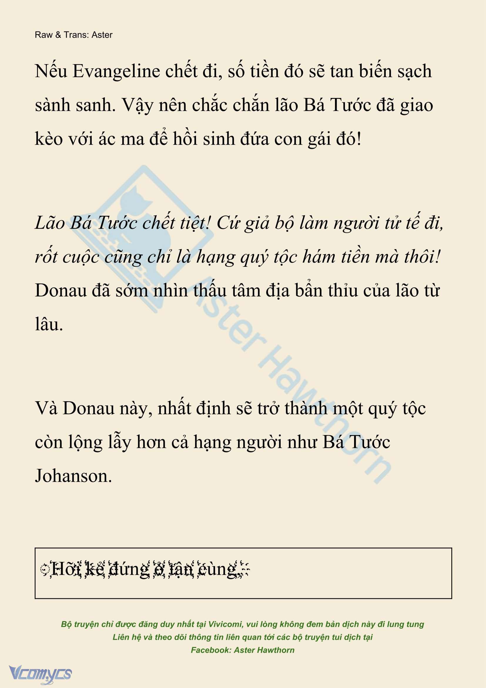 [Novel] Xuyên Vào Tiểu Thuyết, Tôi Thành Truyền Thuyết Rùng Rợn Chap 4 - Next Chap 5