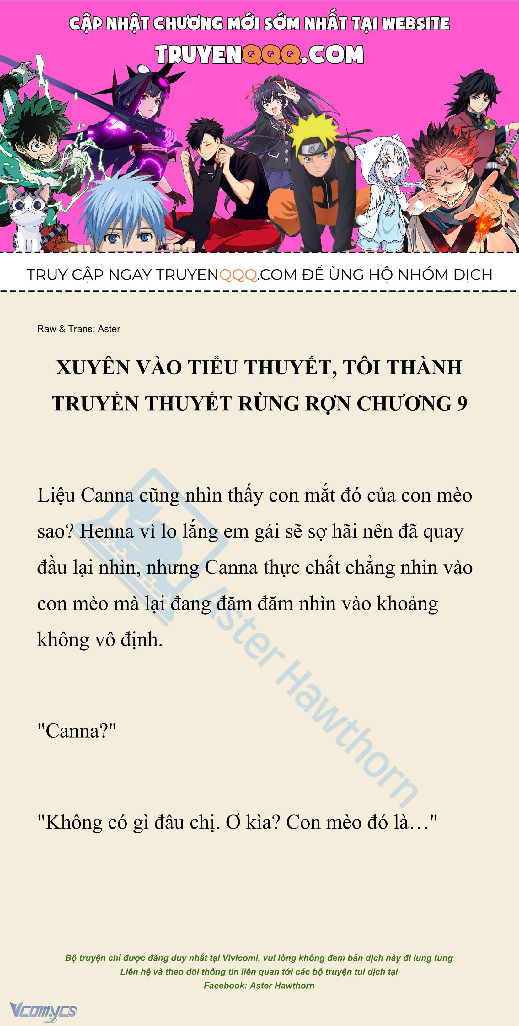 [Novel] Xuyên Vào Tiểu Thuyết, Tôi Thành Truyền Thuyết Rùng Rợn Chap 9 - Next Chap 10