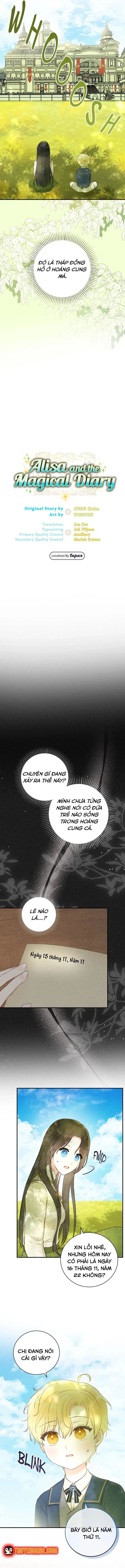 Alisa Và Nhật Ký Phép Thuật Chap 2 - Next Chap 3