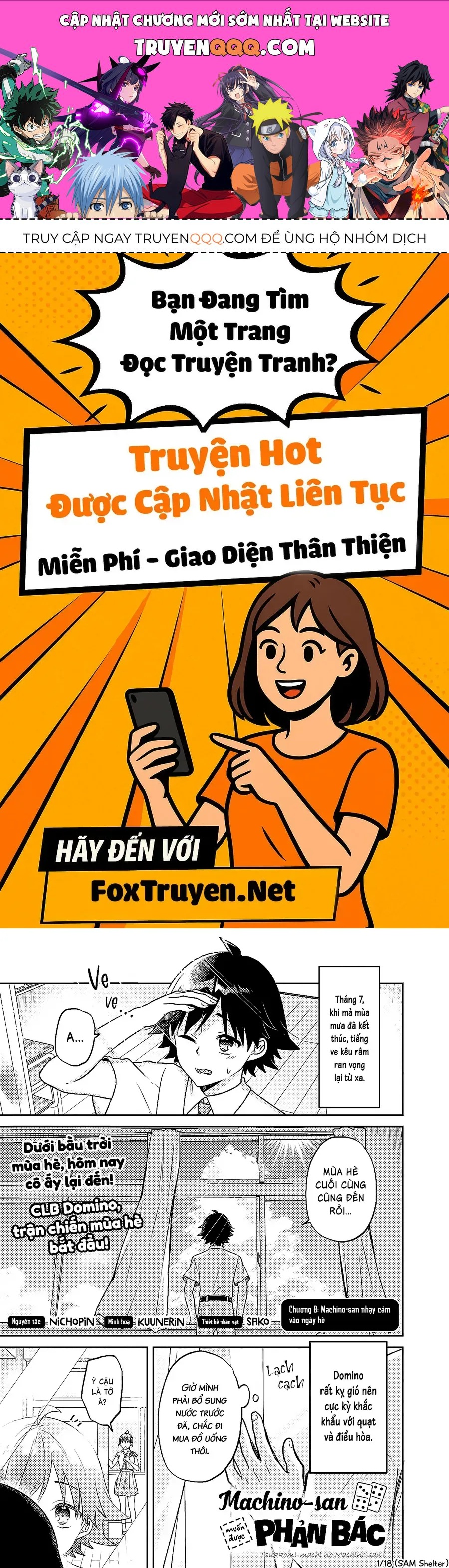 Machino-San Muốn Được Phản Bác Chap 8 - Next Chap 9