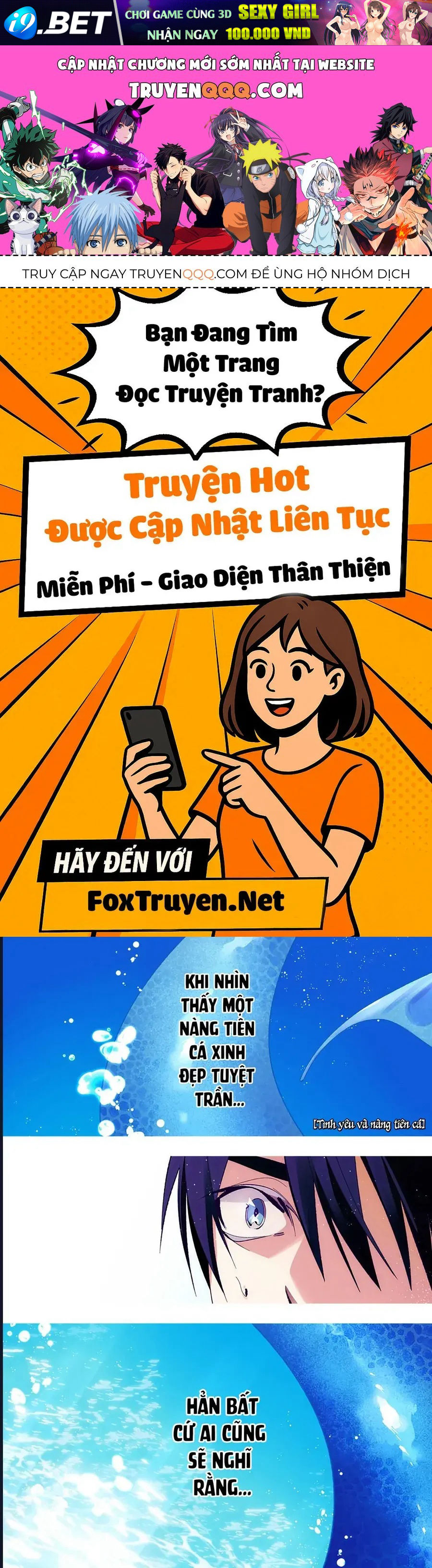 Tình Yêu Và Nàng Tiên Cá Chap 1 - Next Chap 2