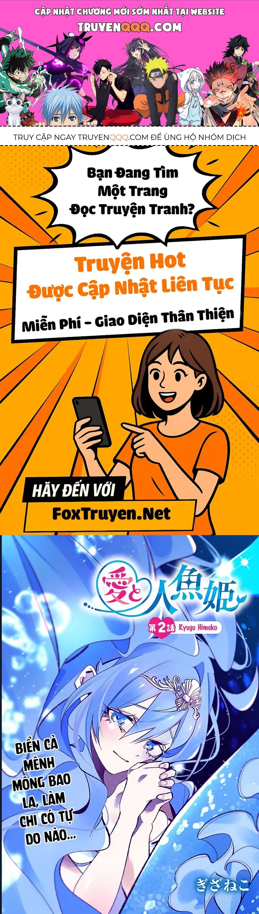 Tình Yêu Và Nàng Tiên Cá Chap 2 - Next Chap 3