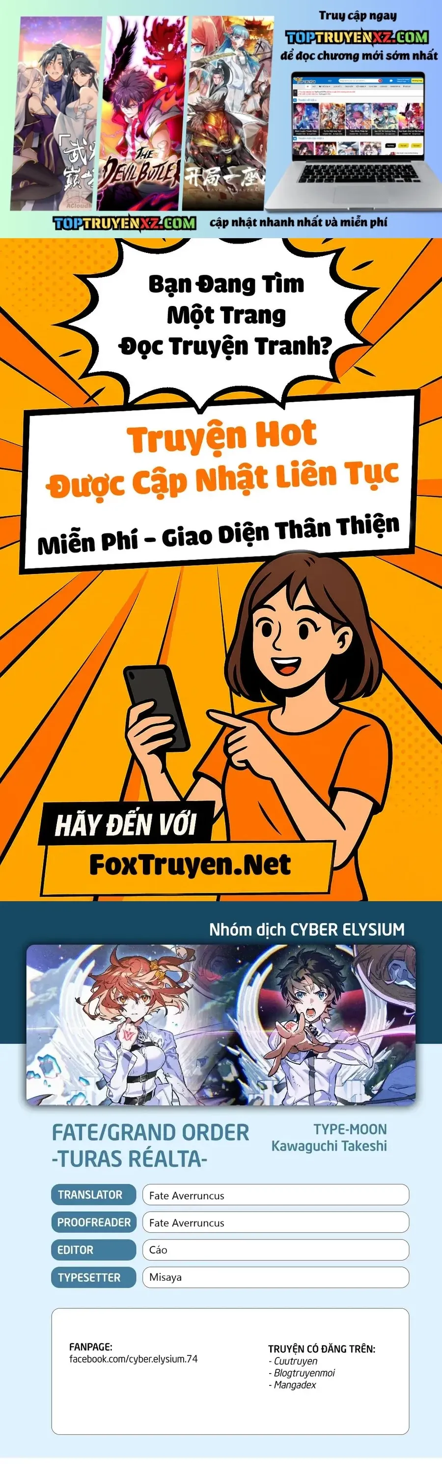 Fate/Grand Order -Turas Realta- Chap 73 - Next Chap 72