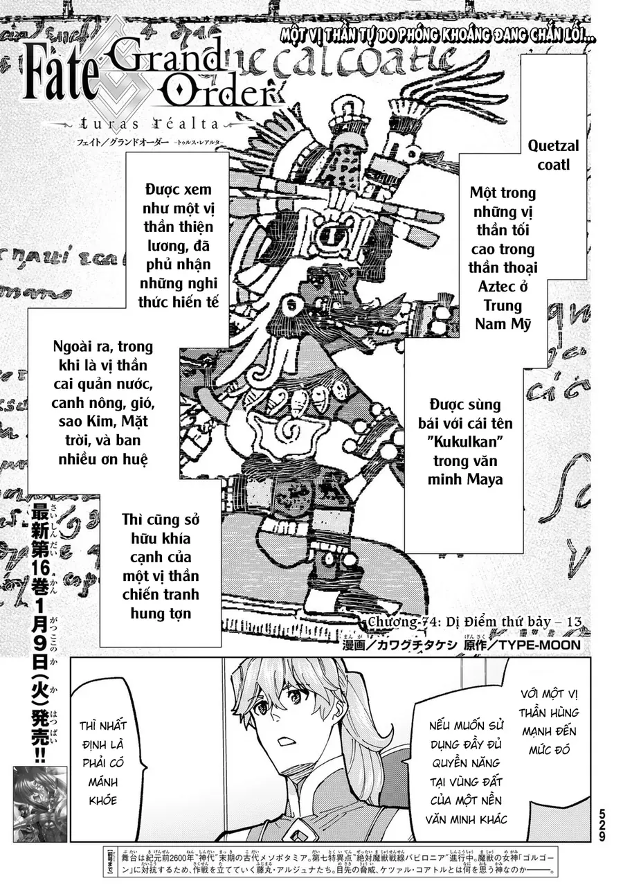 Fate/Grand Order -Turas Realta- Chap 74 - Next Chap 73