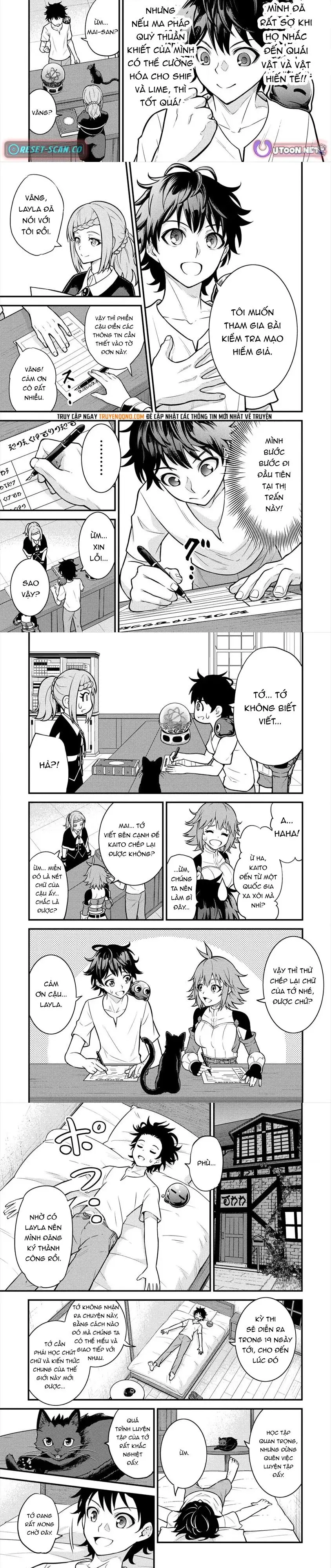 Hazure Skill De Sss-Rank Makyo Ikinui Wo Tara, Sekai Saikyou No Renkinjutsushi Ni Natteita ~Kaiteki Kyoten Wo Tsukutte Nakama To Tanoshi Isekai Life~ Chap 4 - Next Chap 3