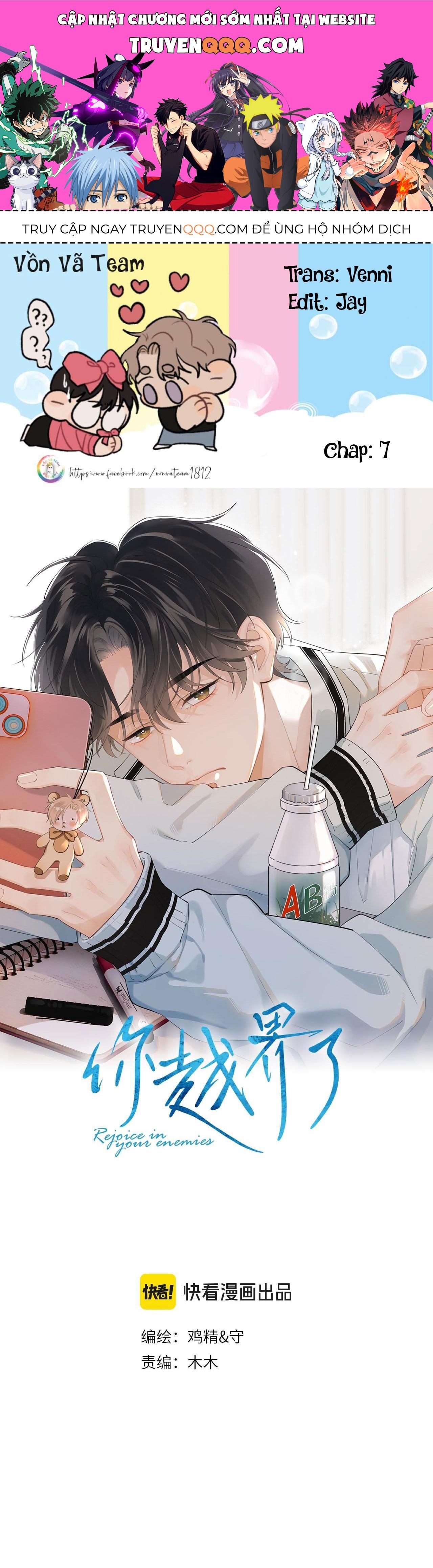 Cậu Vượt Giới Hạn Rồi Chương 7 - Trang 1