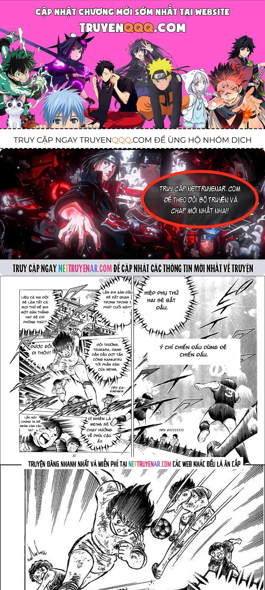 Tsubasa - Giấc Mơ Sân Cỏ Chap 71 - Next Chap 70