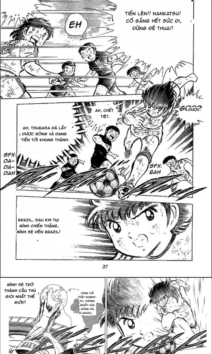 Tsubasa - Giấc Mơ Sân Cỏ Chap 71 - Next Chap 70